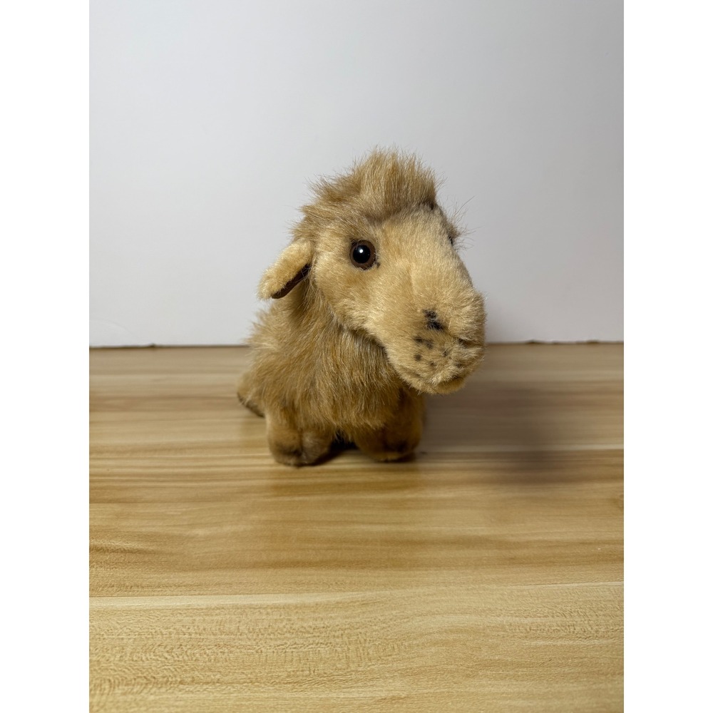 Vintage K&M International Camel Plush Stuffed Animal Toy With Tags 15" x 8" - Picture 2 of 4